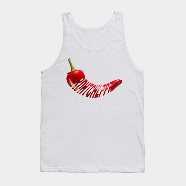 Chilli Pepper Super Hot Tank Top by Pasar di Dunia